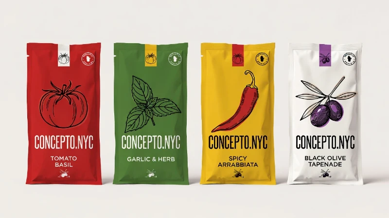 Branding sughi pronti per il mercato USA
